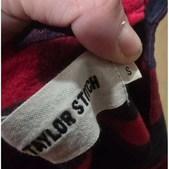 Taylor Stitch Flannel Button The Whitney Popover The Shirt Top - Picture 6 of 6